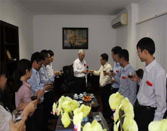 IDICO-CONAC vinh dự được Tổng giám đốc Tổng công ty IDICO Nguyễn Văn Đạt thăm và chúc tết Đinh Dậu 2017.
