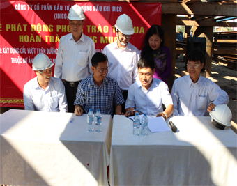 IDICO-CONAC tổ chức Lễ phát động thi đua tại công trình vòng xoay nút giao thông Mỹ Thủy, Quận 2, Thành phố Hồ Chí Minh