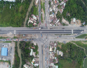 Thông xe công trình cầu vượt nút giao thông Mỹ Thủy tại Quận 2, Thành phố Hồ Chí Minh do IDICO-CONAC liên danh thi công