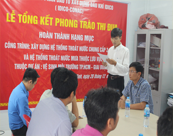 IDICO-CONAC tổng kết phong trào thi đua Lao động sản xuất  trên công trường xây lắp tại Thành phố Hồ Chí Minh.