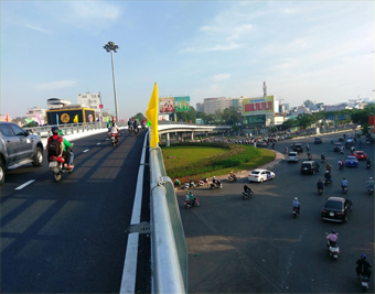 Thông xe công trình cầu vượt thép Nguyễn Kiệm – Nguyễn Thái Sơn tại nút giao ngã 6 Gò Vấp.