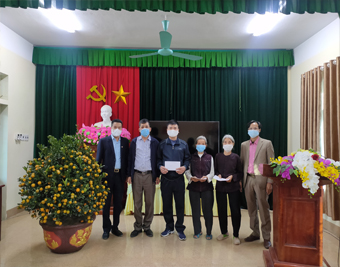 IDICO-CONAC trao quà cho hộ nghèo nhân dịp Xuân Nhâm Dần 2022 trên địa bàn phường Lam Hạ, thành phố Phủ Lý, tỉnh Hà Nam