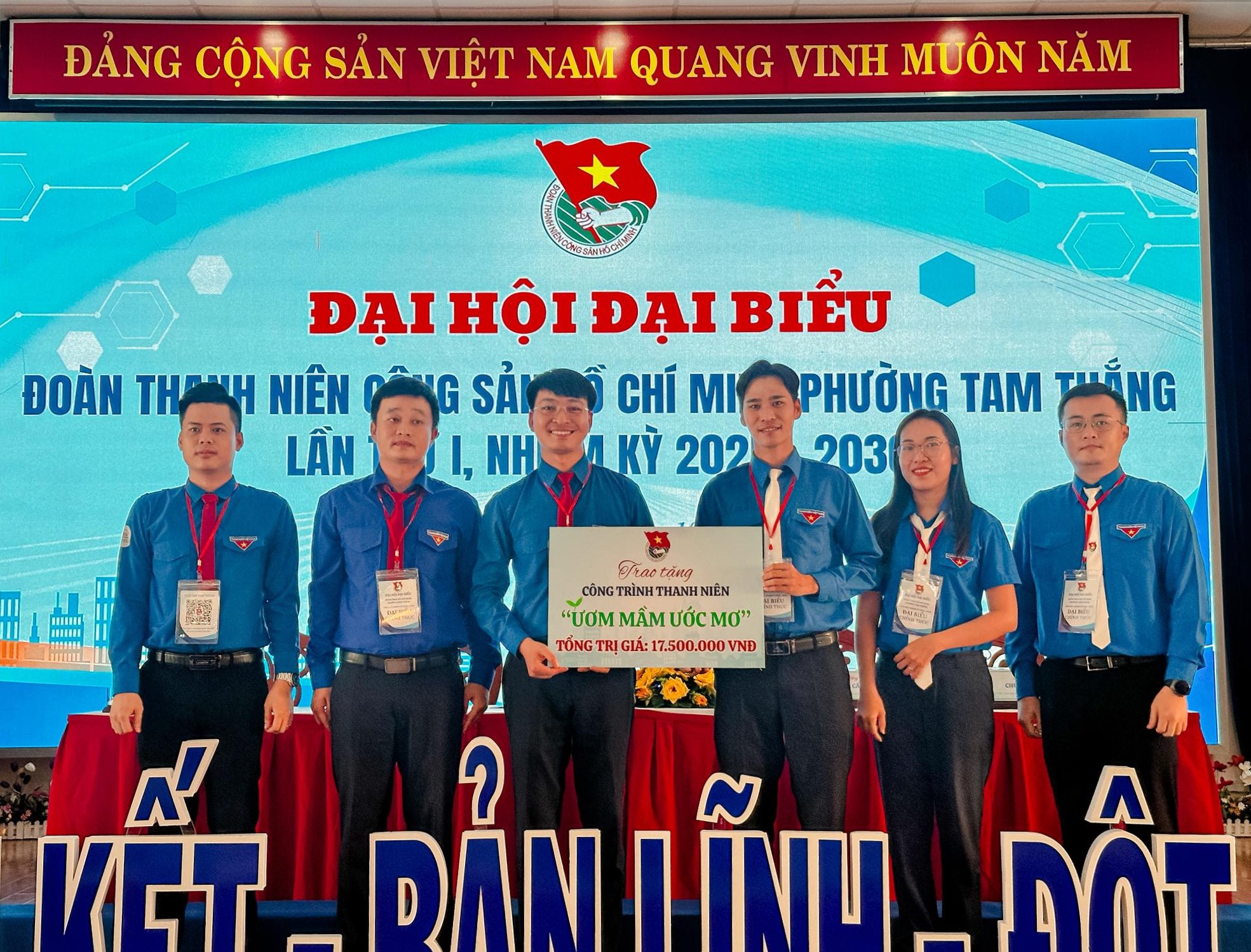 Đoàn Thanh niên IDICO-CONAC tham dự Đại hội đại biểu Đoàn TNCS Hồ Chí Minh phường Tam Thắng lần thứ I, nhiệm kỳ 2025 - 2030