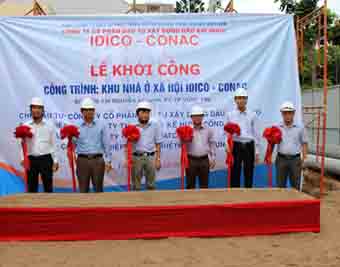 Lễ khởi công: Công trình khu nhà ở xã hội IDICO-CONAC