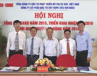 Hội nghị tổng kết SXKD năm 2015, triển khai nhiệm vụ 2016 và Hội nghị người lao động năm 2016.